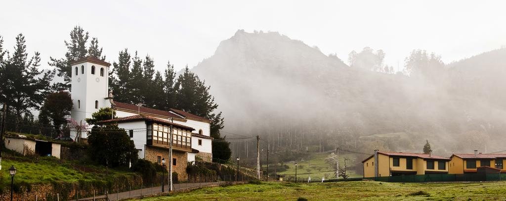 Hotel El Mirador Del Nalon San Roman  Bagian luar foto